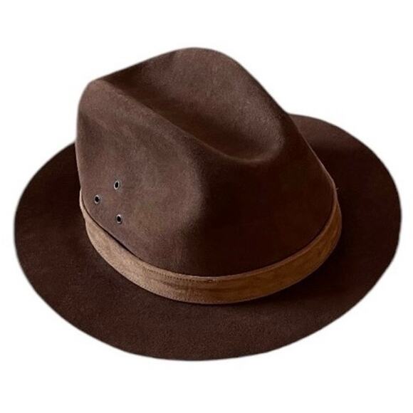 Vintage Other - Worth & Worth Vintage Fedora Hat Brown Men's Hat 100% Fur Felt